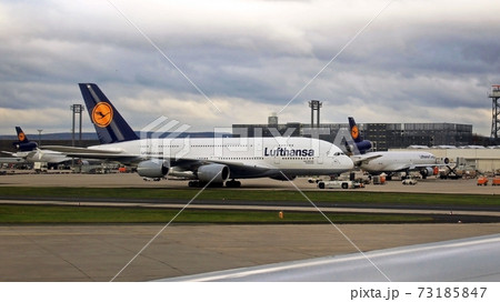 Airbus A380 at Frankfurt Airport 73185847