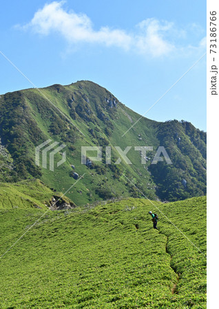 四国で最も美しい山「三嶺(みうね)」 四国で最も美しい山「三嶺(みうね)」 73186766