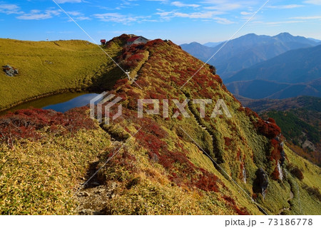 四国で最も美しい山「三嶺(みうね)」 四国で最も美しい山「三嶺(みうね)」 73186778