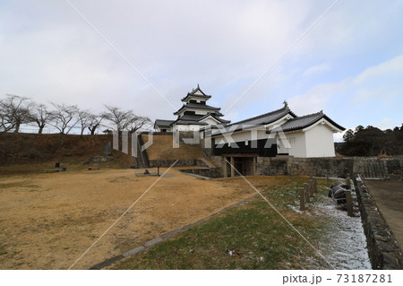福島県白河市の震災から復興した小峰城 福島県白河市の震災から復興した小峰城 73187281
