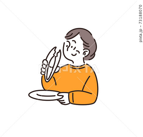 バイキング おばあちゃんのイラスト素材