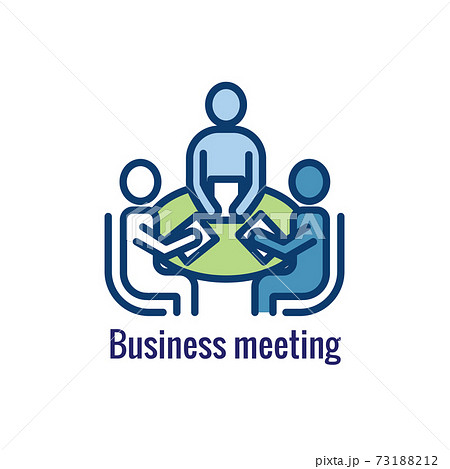 Companies merging together, one buying out the other - icons 73188212