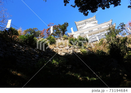 日本の秋 岐阜県金華山 岐阜城 日本の秋 岐阜県金華山 岐阜城 73194684