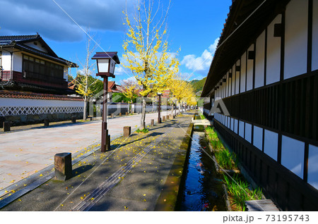 津和野 殿町 藩校養老館のお堀 紅葉 津和野 殿町 藩校養老館のお堀 紅葉 73195743