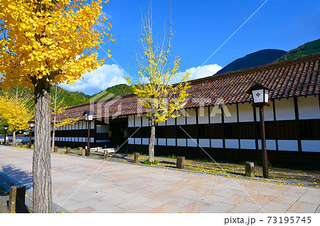 津和野 殿町通り 藩校養老館 紅葉 津和野 殿町通り 藩校養老館 紅葉 73195745