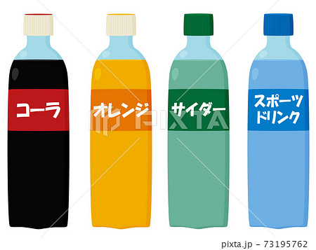 ペットボトルのジュース 73195762
