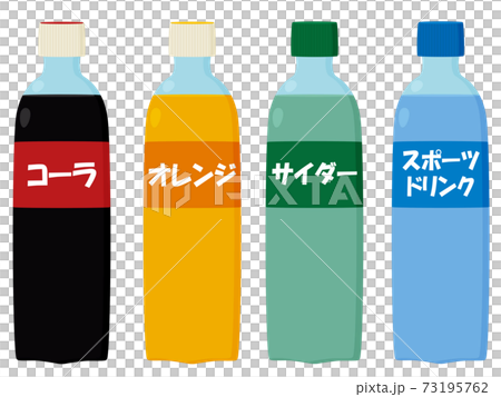 ペットボトルのジュース 73195762