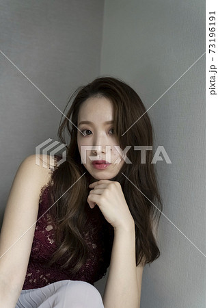 女性のビューティーポートレート 73196191
