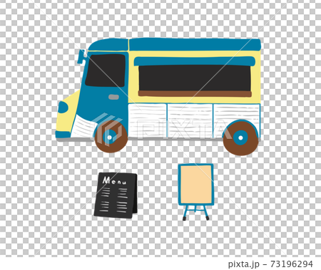 廚房車矢量插畫 73196294