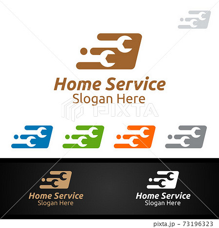 Fast Real Estate and Fix Home Repair Services Logo 73196323