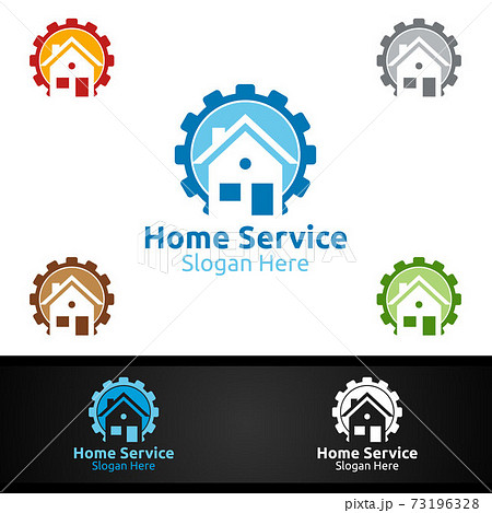 Real Estate and Fix Home Repair Services Logo Real Estate and Fix Home Repair Services Logo 73196328