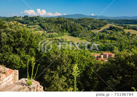 イタリア ポッジボンシの要塞からの風景 イタリア ポッジボンシの要塞からの風景 73196784
