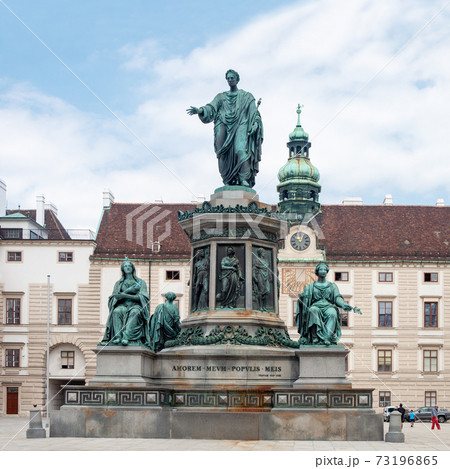 Monument to Kaiser Franz I in Hofburg, Vienna Monument to Kaiser Franz I in Hofburg, Vienna 73196865