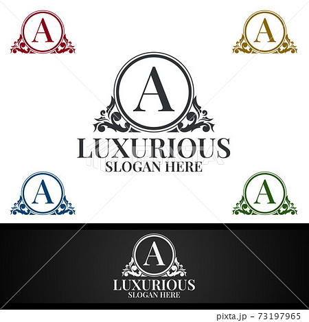 Luxurious Royal Logo for Jewelry, Wedding, Hotel or Fashion 73197965
