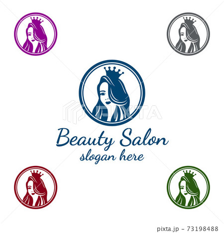 Salon Fashion Logo for Beauty Hairstylist, Cosmetics, or Boutique 73198488