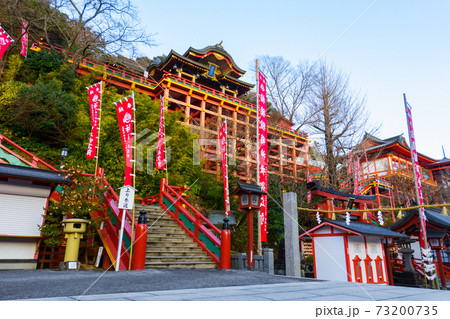 夜明けの祐徳稲荷神社（正月） 73200735