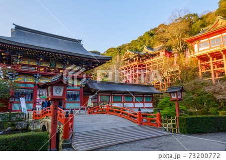 夜明けの祐徳稲荷神社（正月） 73200772