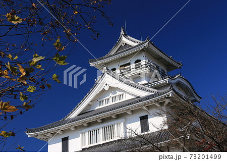 日本の秋 滋賀県長浜市 長浜城 日本の秋 滋賀県長浜市 長浜城 73201499