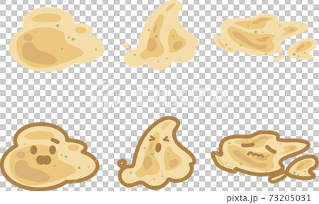 吐瀉物　ポップ　イラスト 73205031