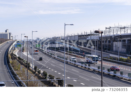 高速道路　首都高速湾岸線 73206355