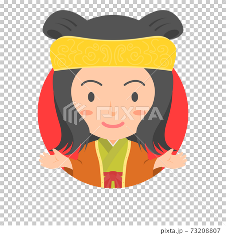 古代日本の女帝のアイコン 古代日本の女帝のアイコン 73208807