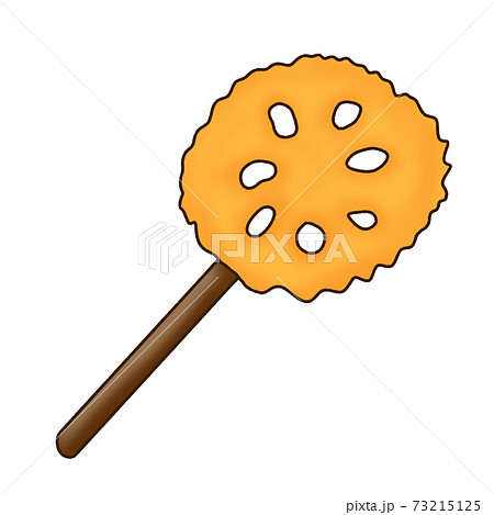 レンコンの串揚げ 73215125