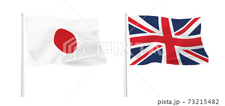 日英国旗 73215482
