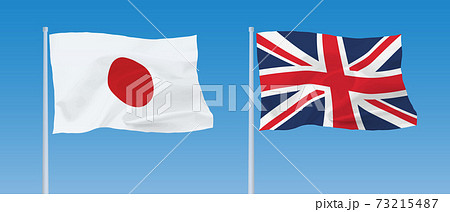 日英国旗 73215487