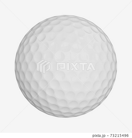 3d rendering golf ball isolated on white background 73215496