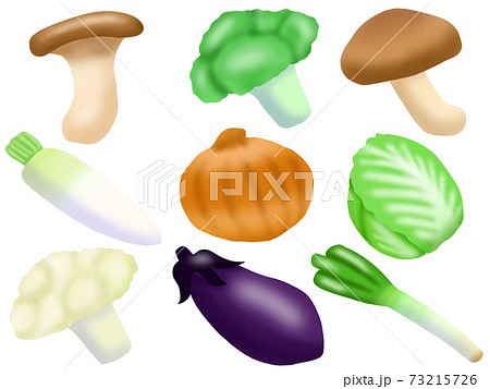 キノコ&野菜セット(主線なし) キノコ&野菜セット(主線なし) 73215726