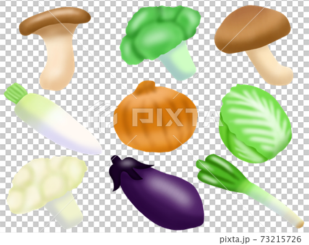 キノコ&野菜セット(主線なし) キノコ&野菜セット(主線なし) 73215726