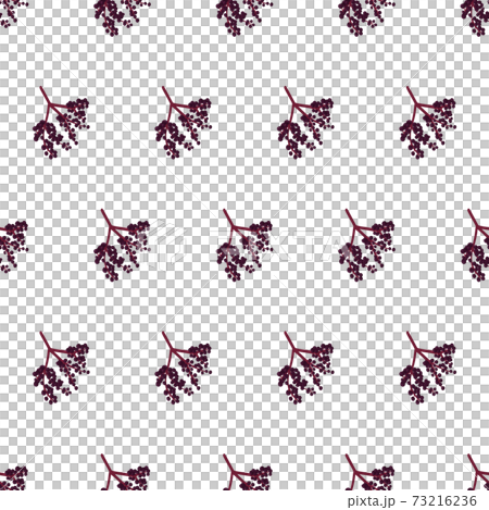 Elderberries seamless pattern for wallpaper design. 73216236