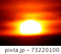 風景　北海道 2021年　正月元旦　初日の出 11-20 73220100