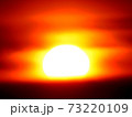 風景　北海道 2021年　正月元旦　初日の出 12-20 73220109