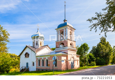 Orthodox Trinity Church in Veliky Novgorod, Russia Orthodox Trinity Church in Veliky Novgorod, Russia 73221053