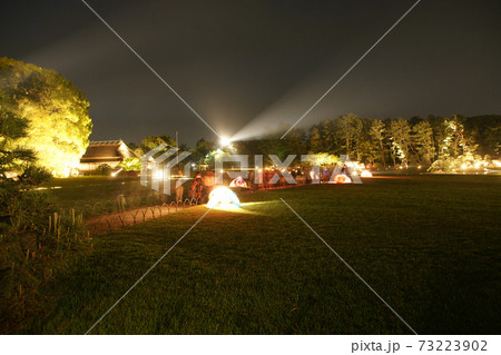 四季の散歩　春　後楽園 73223902