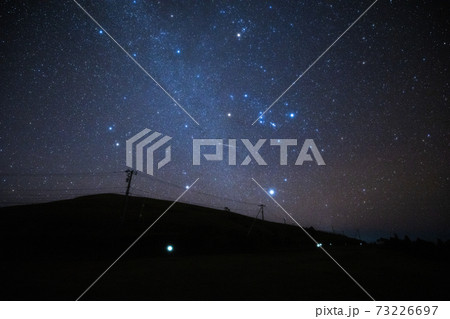 《ふたご座流星群》ふたご座流星群と冬の大三角形 《ふたご座流星群》ふたご座流星群と冬の大三角形 73226697