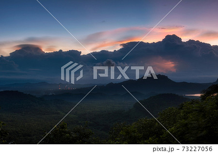 Sunset at Mae Moh. Sunset at Mae Moh. 73227056