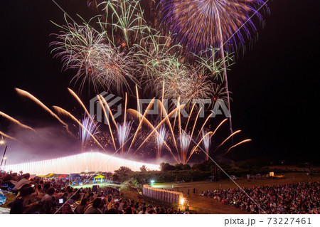 常総きぬ川花火大会 73227461