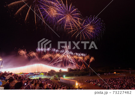 常総きぬ川花火大会 73227462