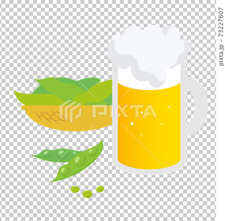 賽馬啤酒和毛豆 73227607