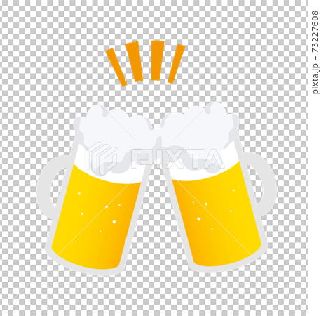 Toast with mug of beer 73227608