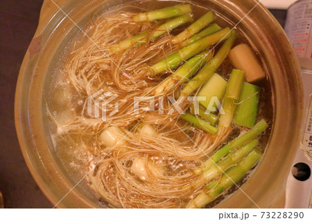 食べ頃の仙台のせり鍋 食べ頃の仙台のせり鍋 73228290