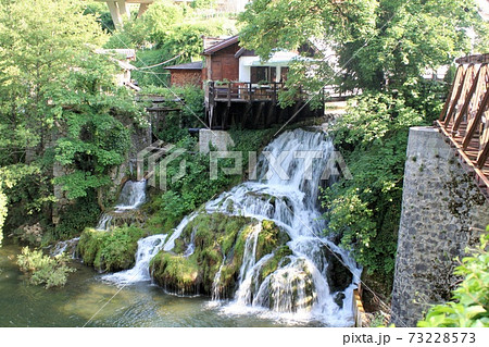 滝の村 ラストケ クロアチア ヨーロッパ 滝の村 ラストケ クロアチア ヨーロッパ 73228573