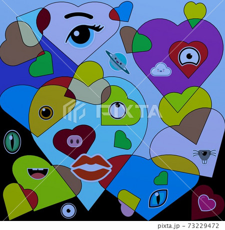 ハートアート2 73229472