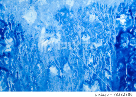 Abstract hand painted blue watercolor splash on white paper background, Creative Design Templates Abstract hand painted blue watercolor splash on white paper background, Creative Design Templates 73232386