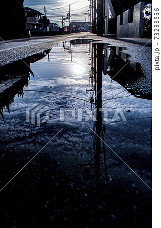 雨上がりの風景の写真素材 [73233536] - PIXTA