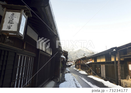 中山道　妻籠宿 73234177