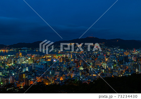 夜の港町長崎 73234430