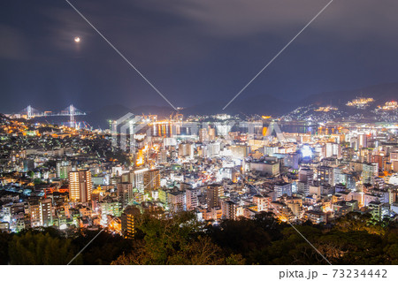 夜の港町長崎 夜の港町長崎 73234442